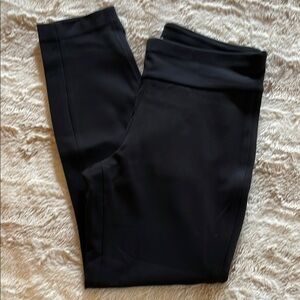Express Columnist Ankle High Rise Black Leggings